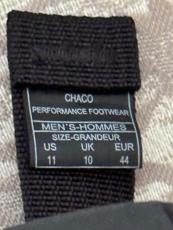 Chaco Sandals.  NWT.  Men\'s size 11.  Waterproof. Black